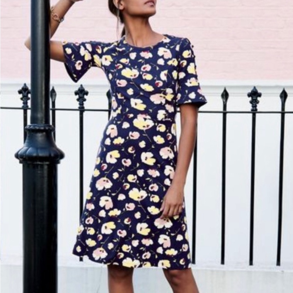 Boden floral Alexia Jersey dress